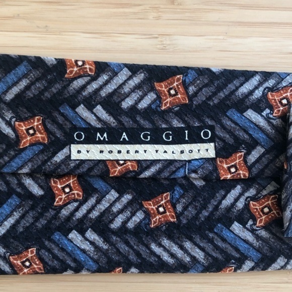 Robert Talbott “Ommagio” Silk Tie MADE IN ITALY - Picture 4 of 8